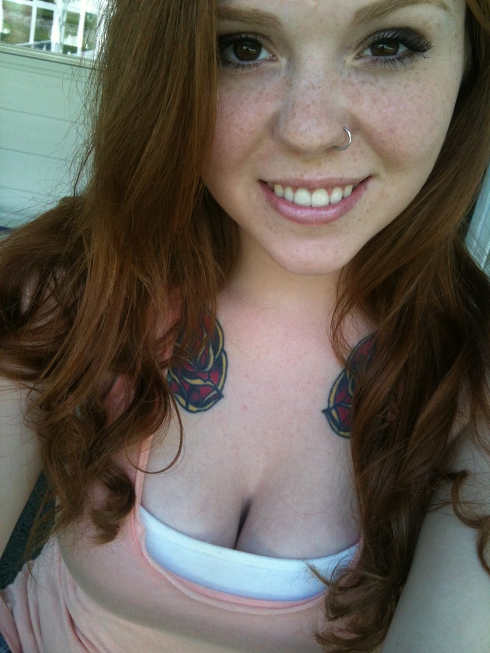 Красивые рыжие девушки с веснушками